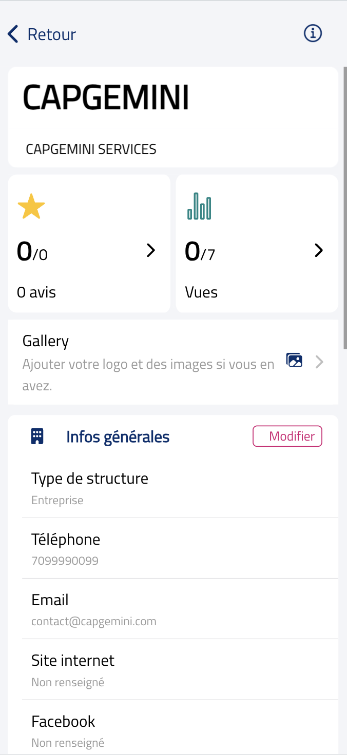 Fiche de l’activité